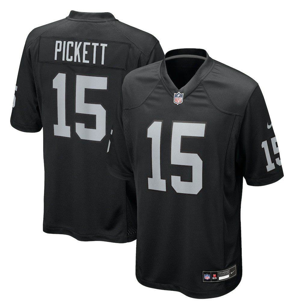 Kenny Pickett Las Vegas Raiders Team Game Jersey - Black - Nike