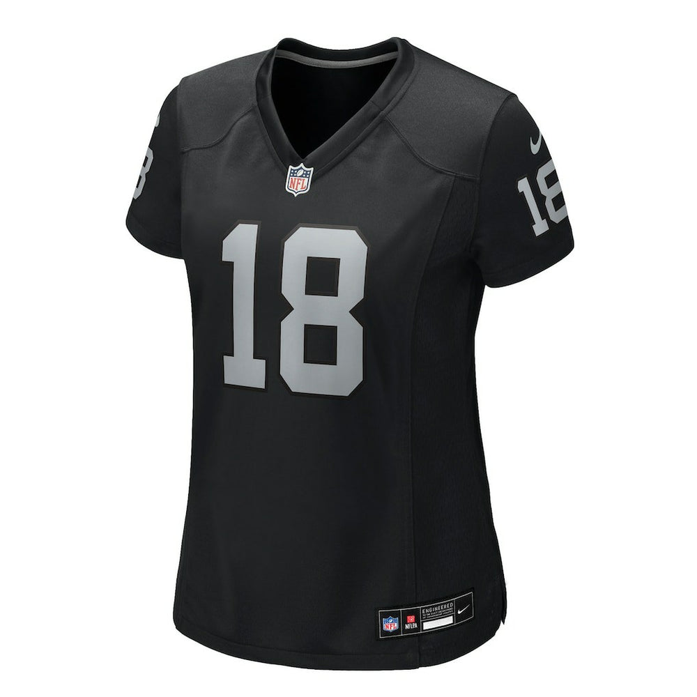Jack Bech Las Vegas Raiders Women's Team Game Jersey - Black - Nike