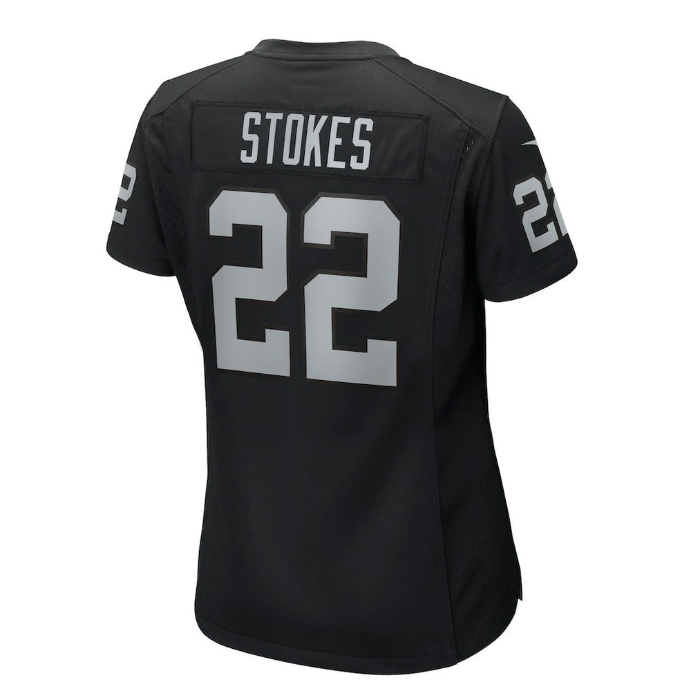 Eric Stokes Las Vegas Raiders Women's Team Game Jersey - Black - Nike