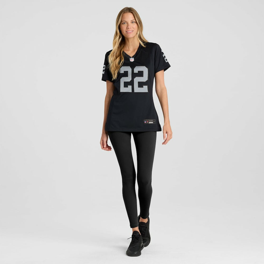 Eric Stokes Las Vegas Raiders Women's Team Game Jersey - Black - Nike