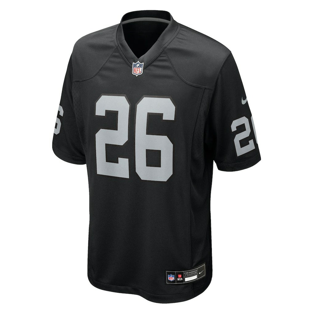 Darien Porter Las Vegas Raiders Team Game Jersey - Black - Nike