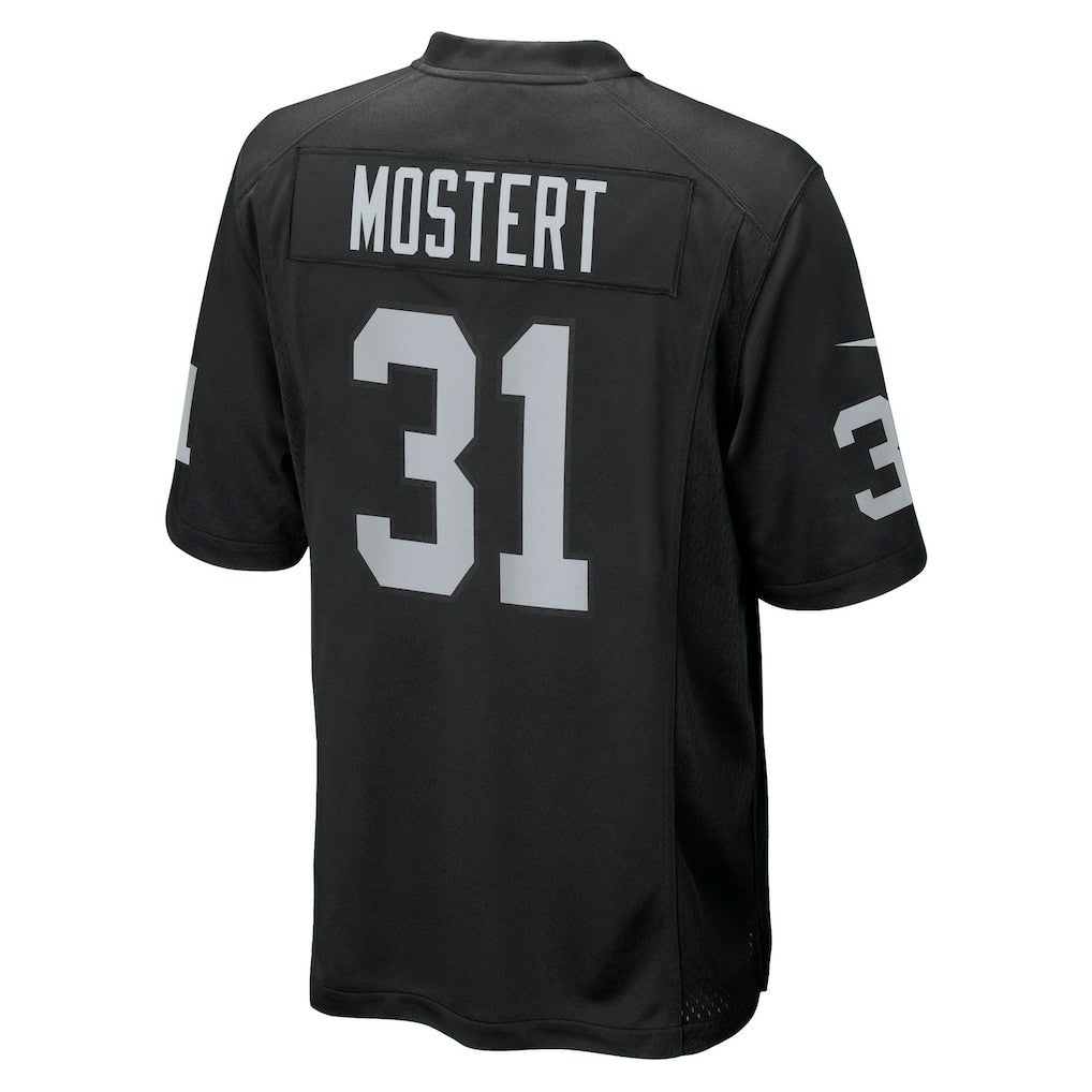 Raheem Mostert Las Vegas Raiders Team Game Jersey - Black - Nike