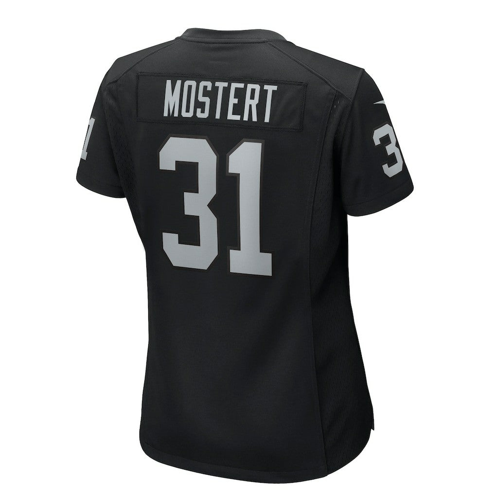 Raheem Mostert Las Vegas Raiders Women's Team Game Jersey - Black - Nike