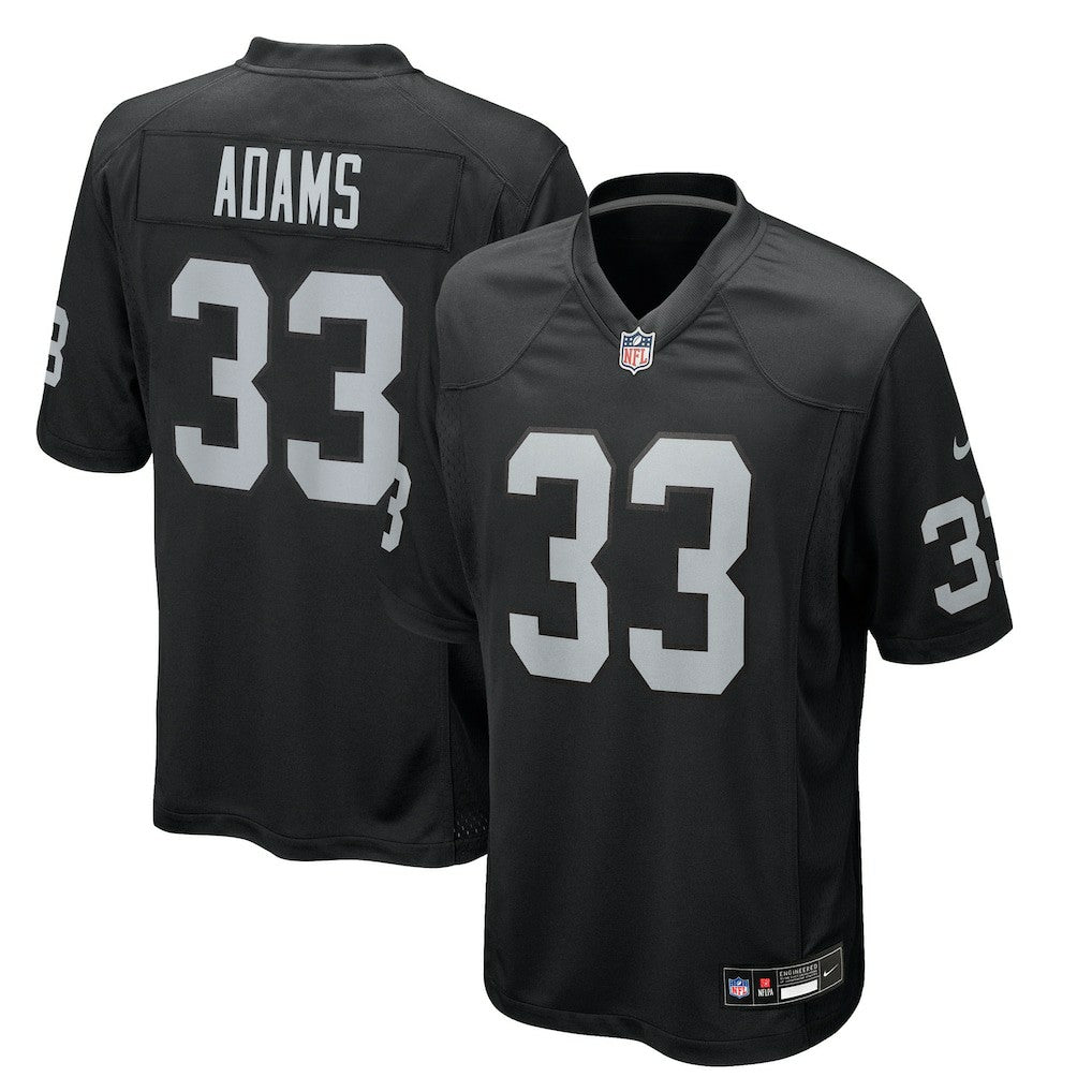 Jamal Adams Las Vegas Raiders Team Game Jersey - Black - Nike
