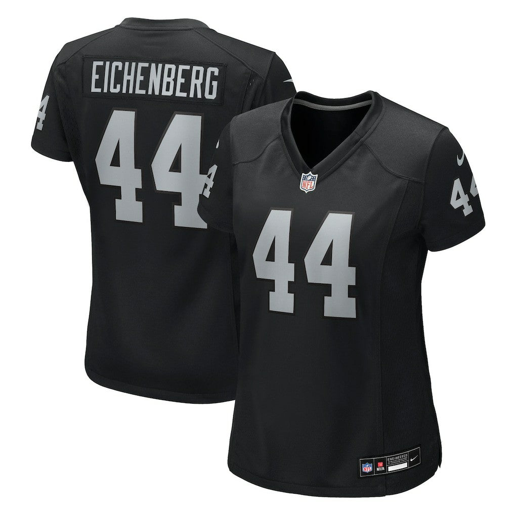 Tommy Eichenberg Las Vegas Raiders Women's Team Game Jersey - Black - Nike