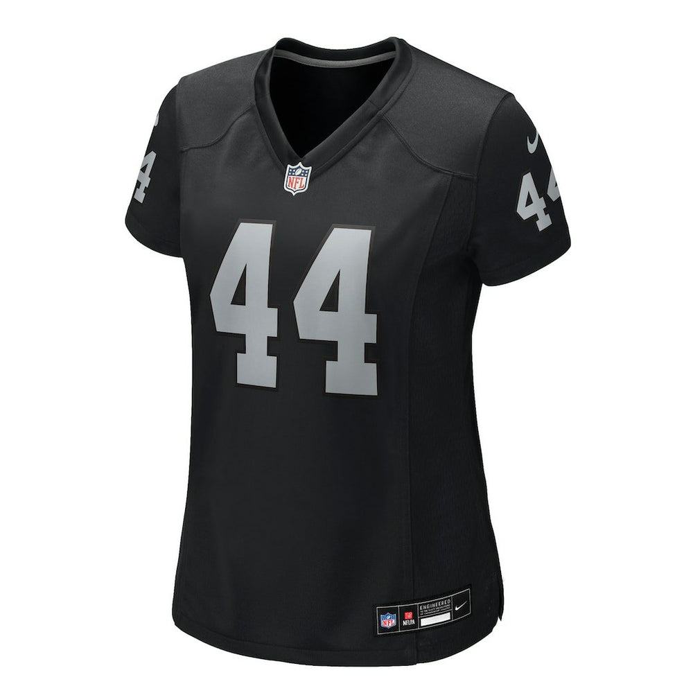 Tommy Eichenberg Las Vegas Raiders Women's Team Game Jersey - Black - Nike
