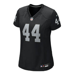 Tommy Eichenberg Las Vegas Raiders Women's Team Game Jersey - Black - Nike