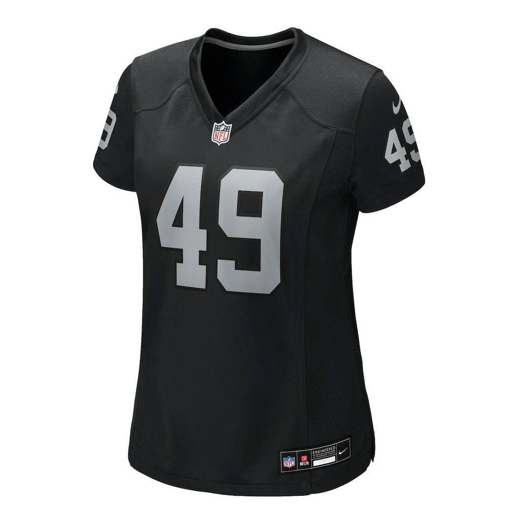 Charles Snowden Las Vegas Raiders Women's Team Game Jersey - Black - Nike