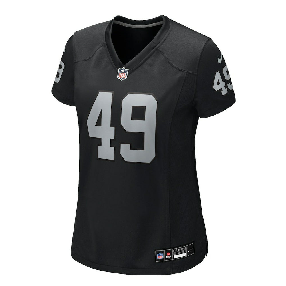 Charles Snowden Las Vegas Raiders Women's Team Game Jersey - Black - Nike