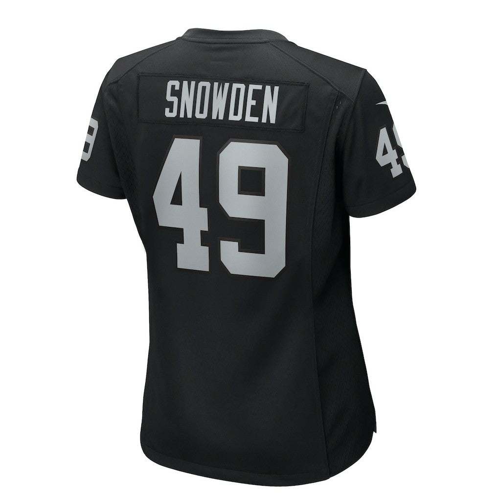 Charles Snowden Las Vegas Raiders Women's Team Game Jersey - Black - Nike