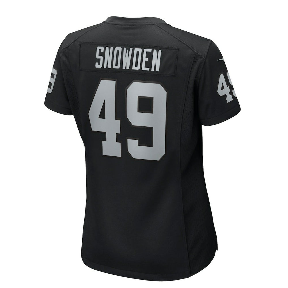 Charles Snowden Las Vegas Raiders Women's Team Game Jersey - Black - Nike