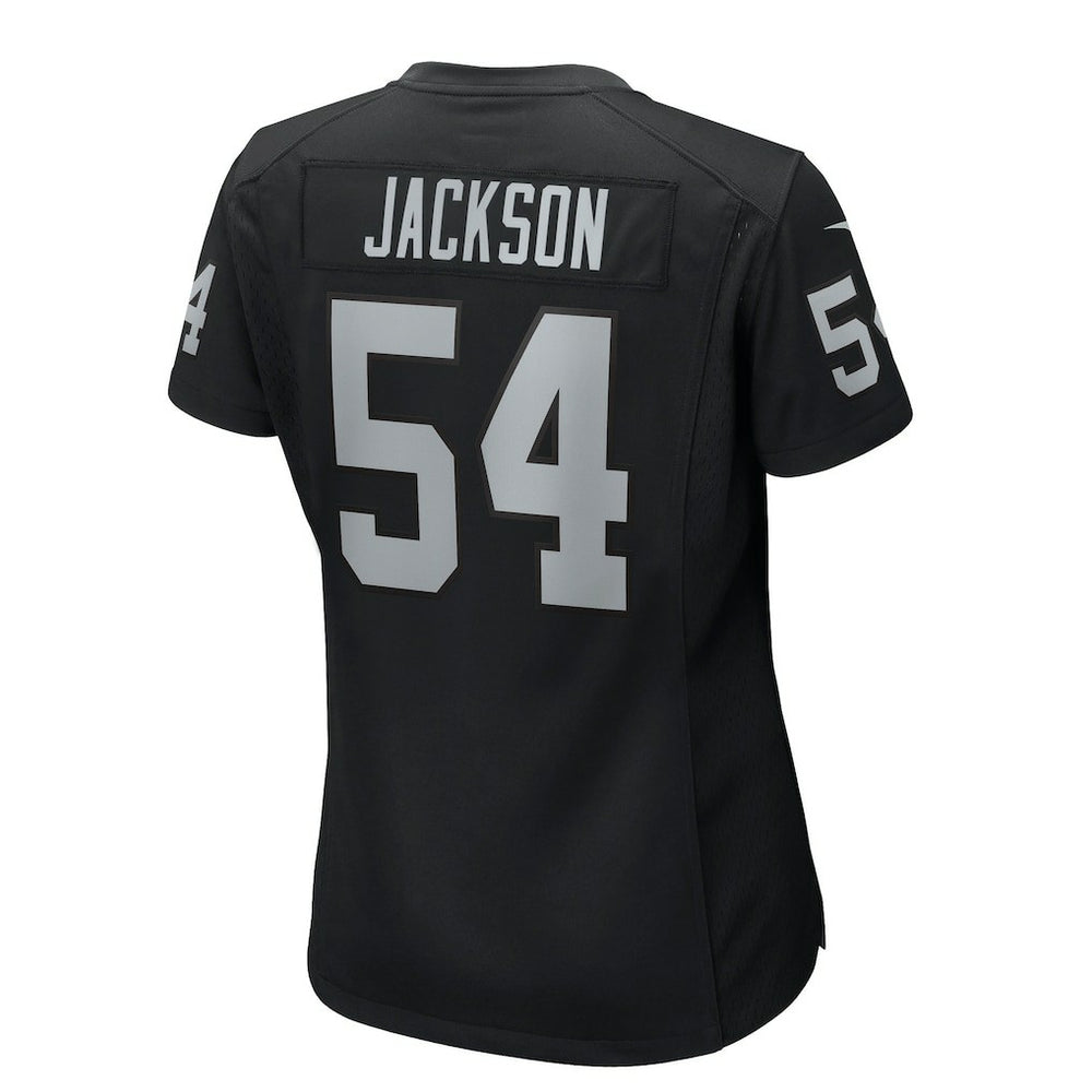 Brennan Jackson Las Vegas Raiders Women's Team Game Jersey - Black - Nike