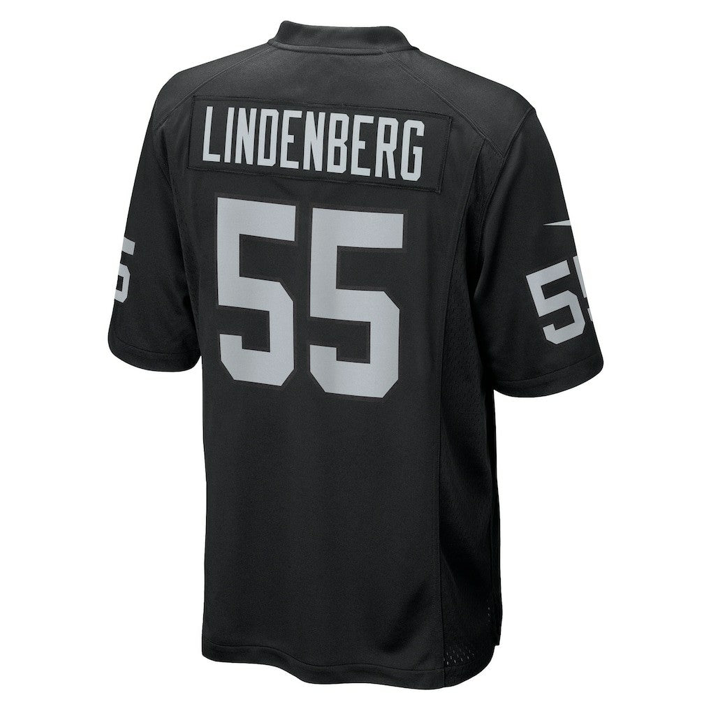 Cody Lindenberg Las Vegas Raiders Team Game Jersey - Black - Nike
