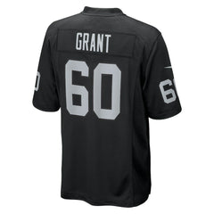 Charles Grant Las Vegas Raiders Team Game Jersey - Black - Nike