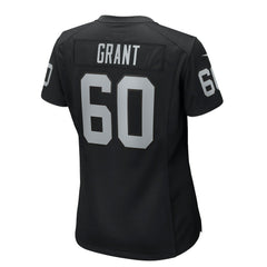 Charles Grant Las Vegas Raiders Women's Team Game Jersey - Black - Nike