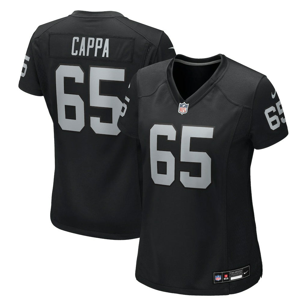 Alex Cappa Las Vegas Raiders Women's Team Game Jersey - Black - Nike