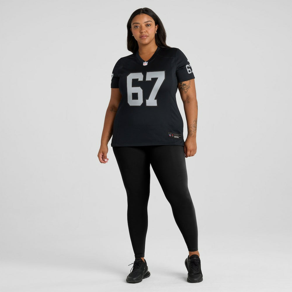 Will Putnam Las Vegas Raiders Women's Team Game Jersey - Black - Nike