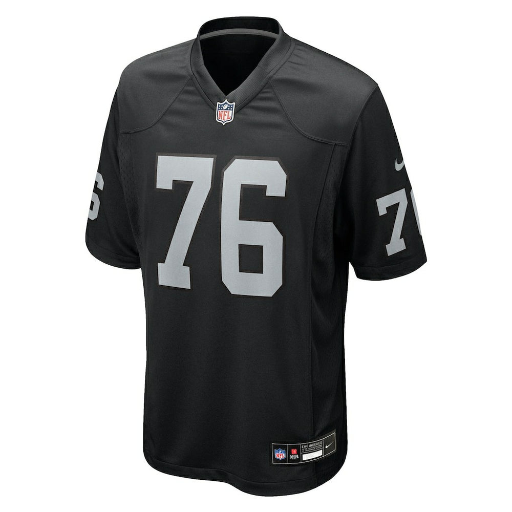 Caleb Rogers Las Vegas Raiders Team Game Jersey - Black - Nike