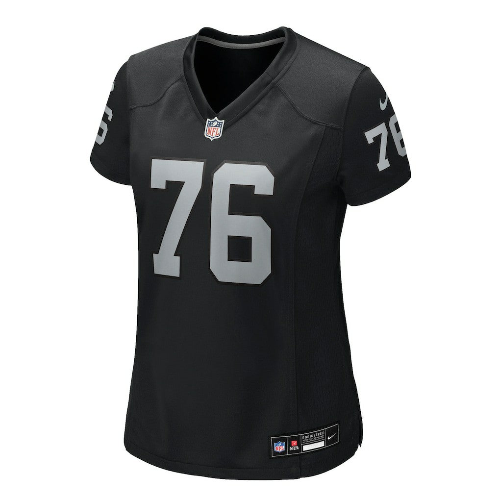 Caleb Rogers Las Vegas Raiders Women's Team Game Jersey - Black - Nike