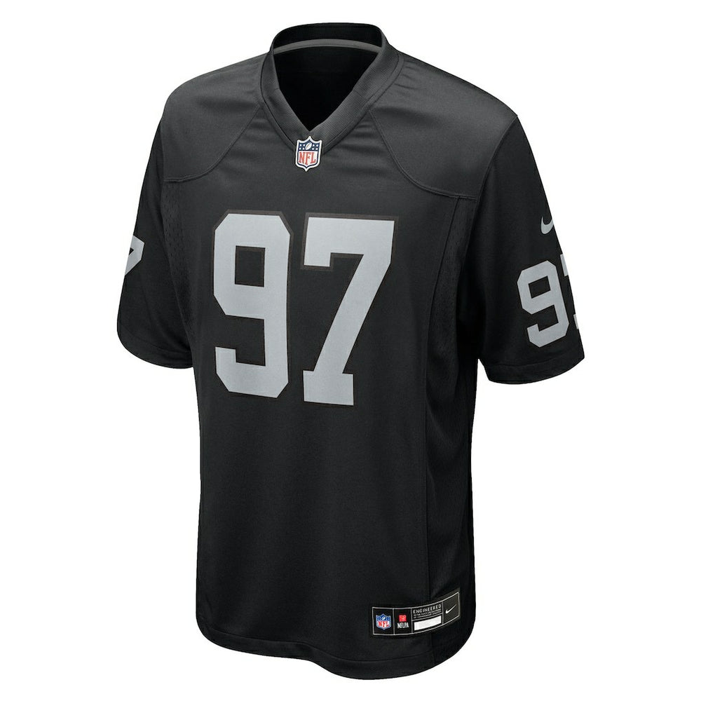 Tonka Hemingway Las Vegas Raiders Team Game Jersey - Black - Nike
