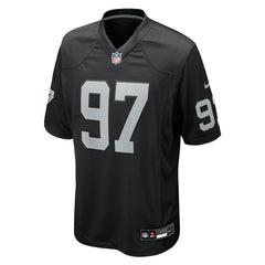 Tonka Hemingway Las Vegas Raiders Team Game Jersey - Black - Nike