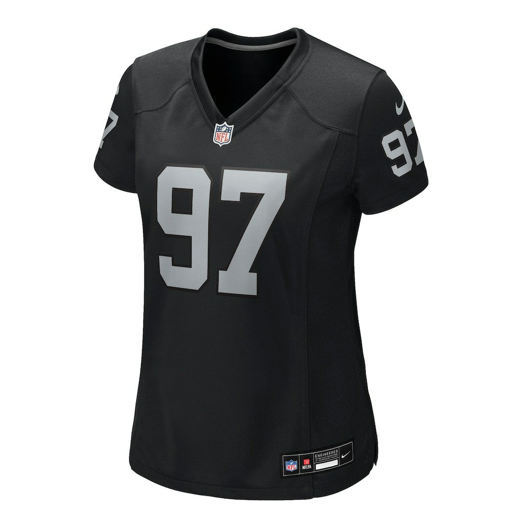 Tonka Hemingway Las Vegas Raiders Women's Team Game Jersey - Black - Nike
