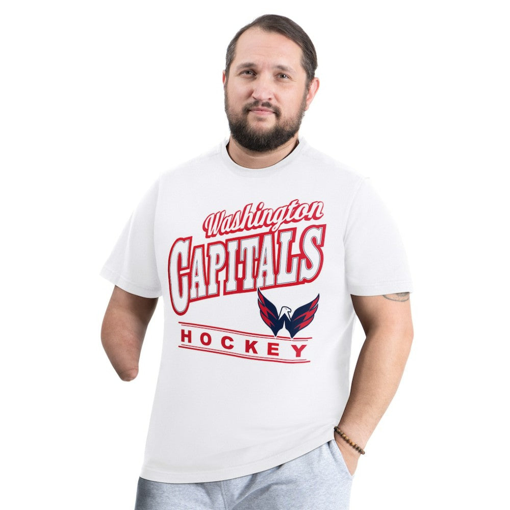 Washington Capitals G-III Sports by Carl Banks Adaptive Headliner T-Shirt - White | NHL discount