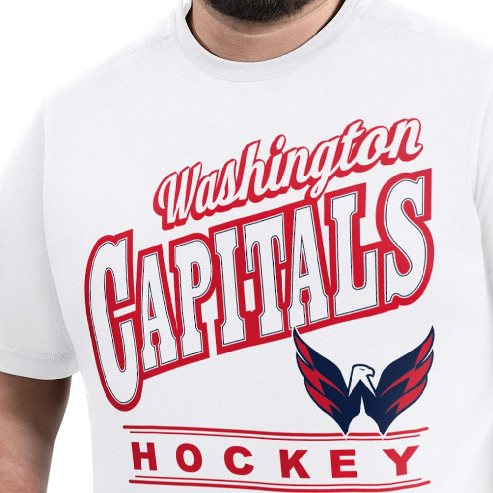 Washington Capitals G-III Sports by Carl Banks Adaptive Headliner T-Shirt - White | NHL discount
