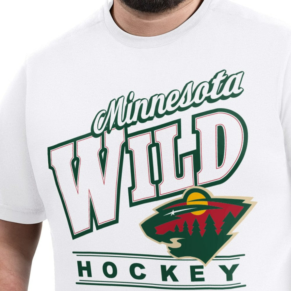 Minnesota Wild G-III Sports by Carl Banks Adaptive Headliner T-Shirt - White | NHL near me