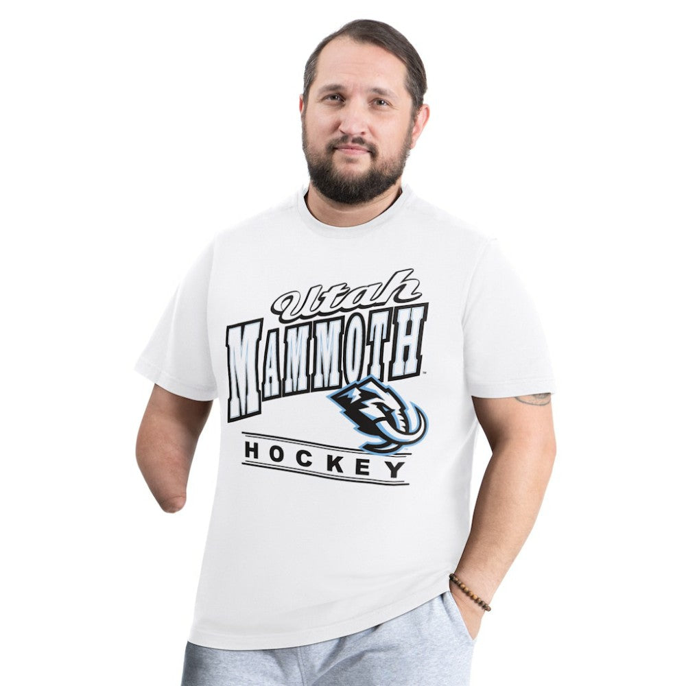 Utah Mammoth G-III Sports by Carl Banks Adaptive Headliner T-Shirt - White | NHL discount