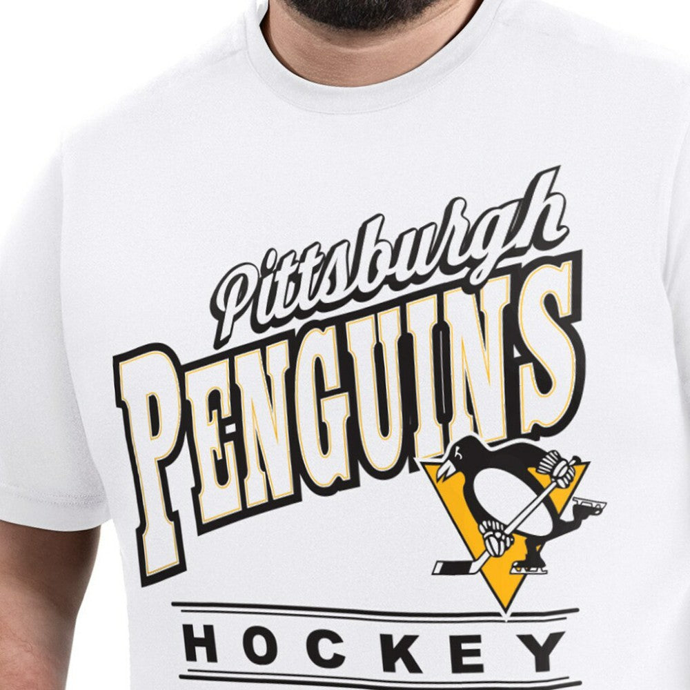 Pittsburgh Penguins G-III Sports by Carl Banks Adaptive Headliner T-Shirt - White | NHL discount