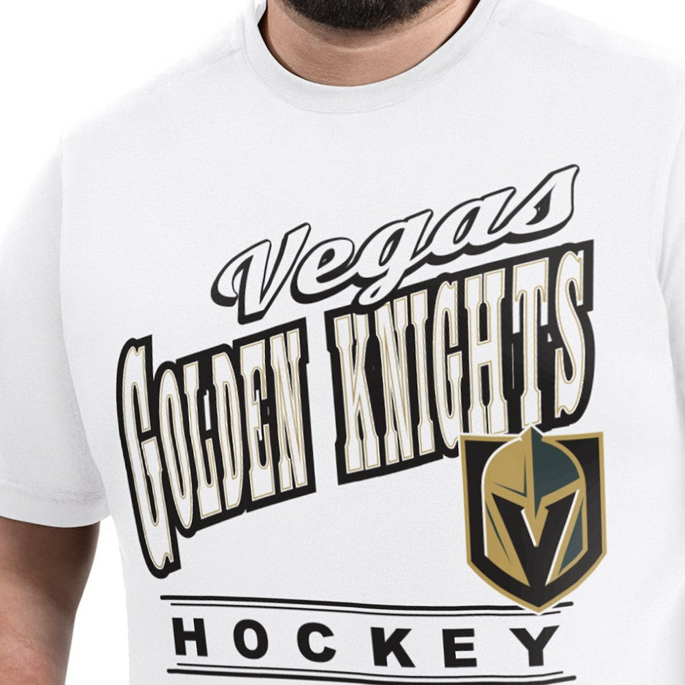 Vegas Golden Knights G-III Sports by Carl Banks Adaptive Headliner T-Shirt - White | NHL near me