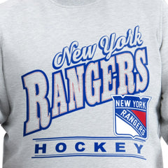 New York Rangers G-III Sports by Carl Banks Adaptive Headliner Fleece Sweatshirt - Gray | NHL sale