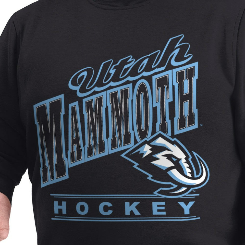 Utah Mammoth G-III Sports by Carl Banks Adaptive Headliner Fleece Sweatshirt - Black | NHL near me