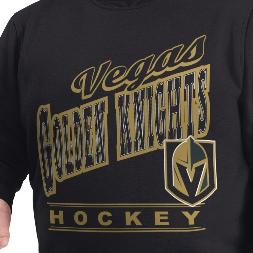 Vegas Golden Knights G-III Sports by Carl Banks Adaptive Headliner Fleece Sweatshirt - Black | NHL sale
