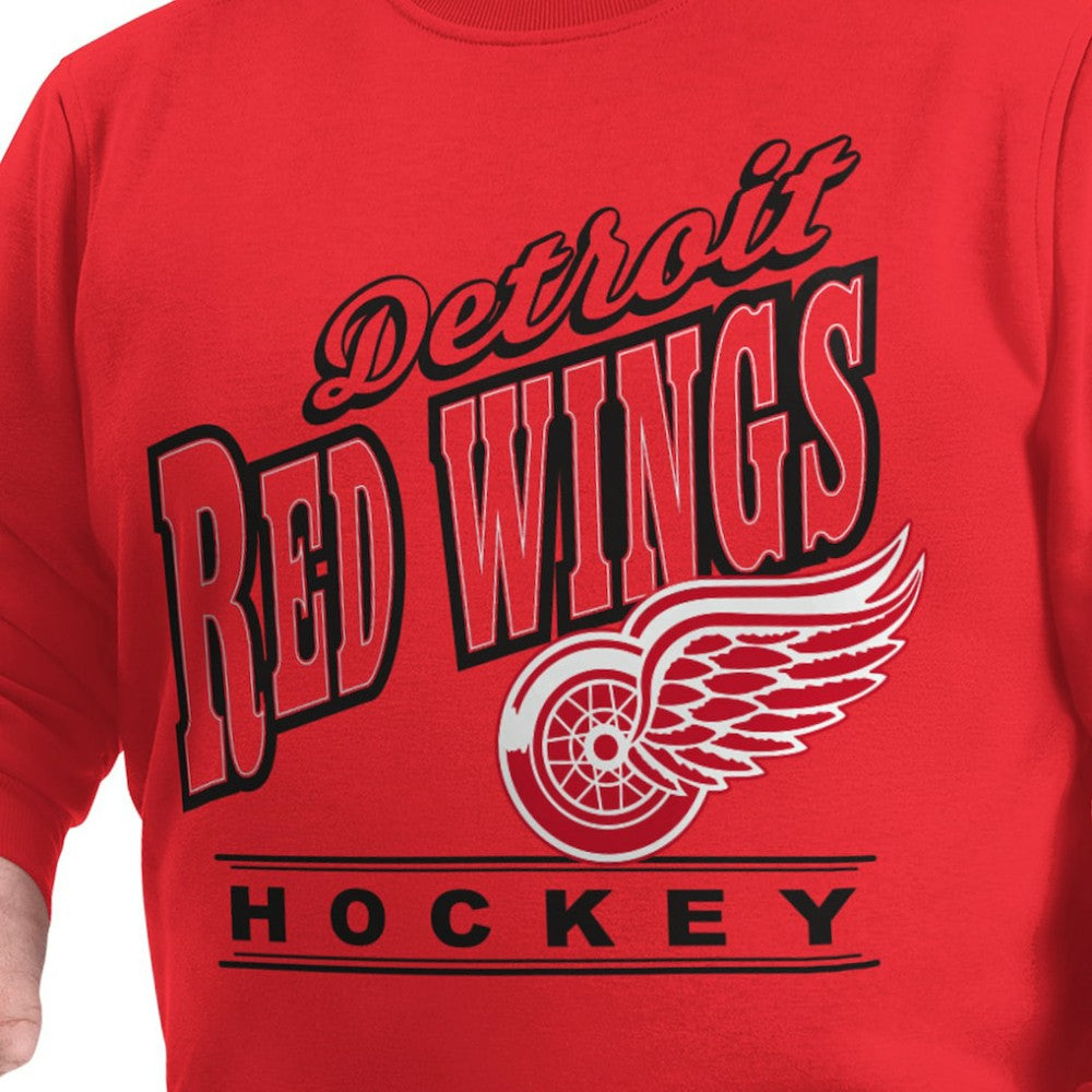 Detroit Red Wings G-III Sports by Carl Banks Adaptive Headliner Fleece Sweatshirt - Red | NHL near me
