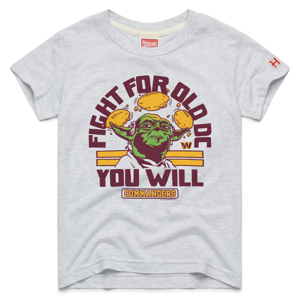 Washington Commanders Homage Youth Star Wars x NFL Tri-Blend T-Shirt - White - NFL