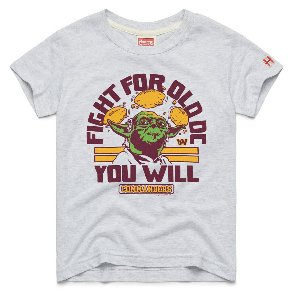 Washington Commanders Homage Youth Star Wars x NFL Tri-Blend T-Shirt - White - NFL
