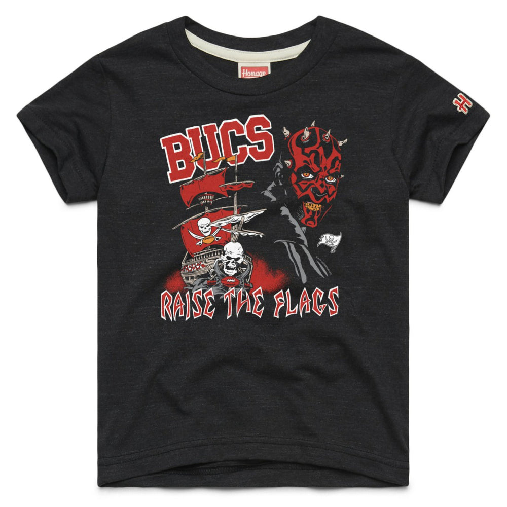 Tampa Bay Buccaneers Homage Youth Star Wars x NFL Tri-Blend T-Shirt - Black - NFL