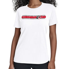 Carolina Hurricanes Starter Women's Team Stripe T-Shirt - White | NHL near me