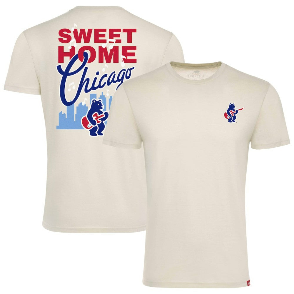 Chicago Cubs Sportiqe Unisex Sweet Home Chicago Comfy Tri-Blend Jersey T-Shirt Online