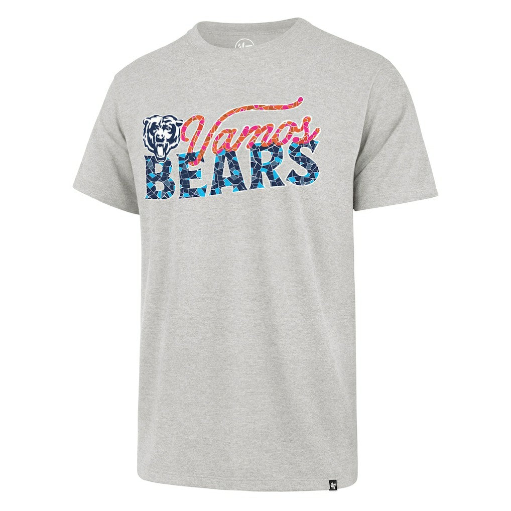 Chicago Bears '47 Latino Heritage Franklin T-Shirt - Gray - 47 brand