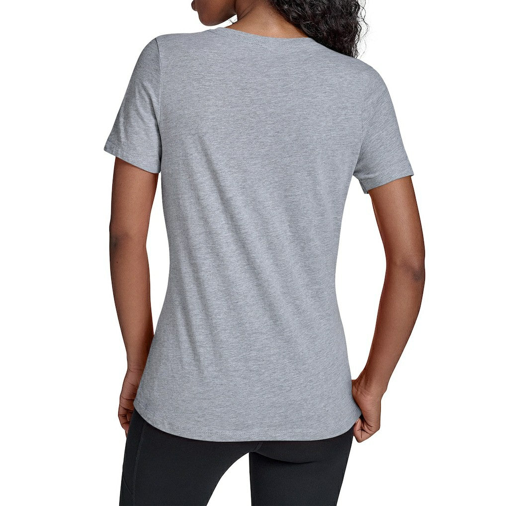 Indiana Pacers Starter Women's Team Stripe V-Neck T-Shirt Gray