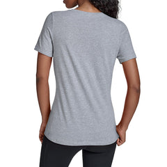 Houston Rockets Starter Women's Team Stripe V-Neck T-Shirt Gray