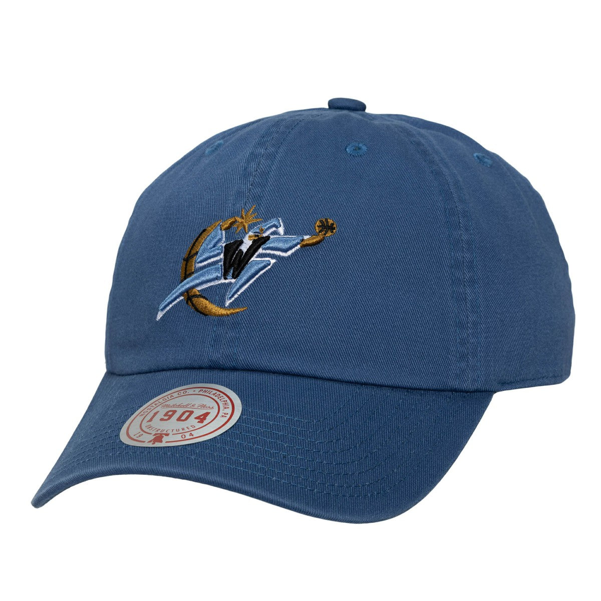 Mitchell & Ness Washington Wizards Hardwood Classics 1904 Adjustable Hat Navy