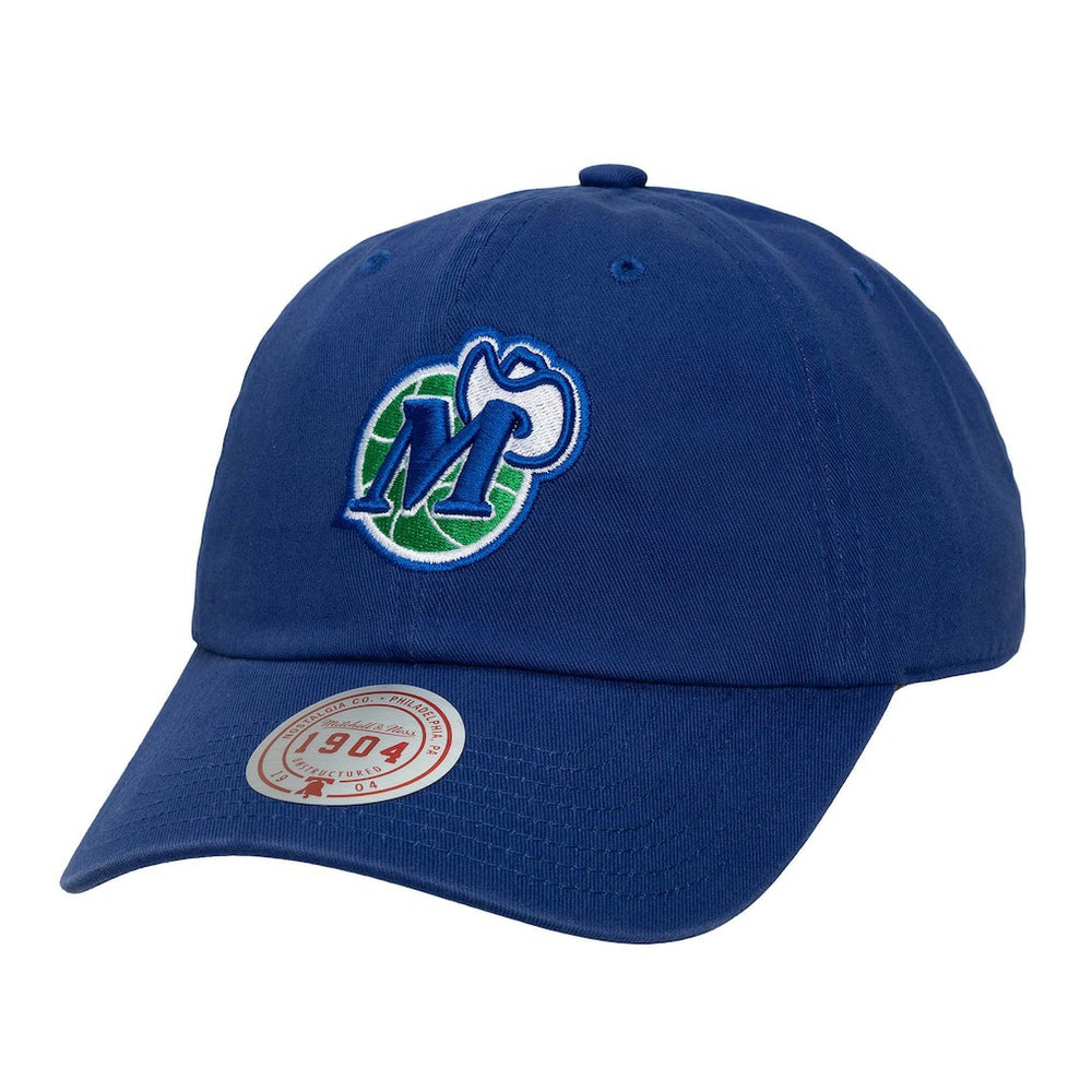 Mitchell & Ness Dallas Mavericks Hardwood Classics 1904 Adjustable Hat Navy