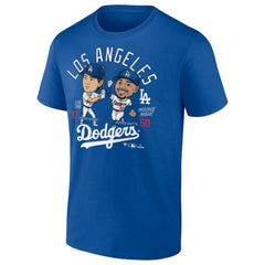 Mookie Betts & Shohei Ohtani Los Angeles Dodgers Player Duo T-Shirt Near Me