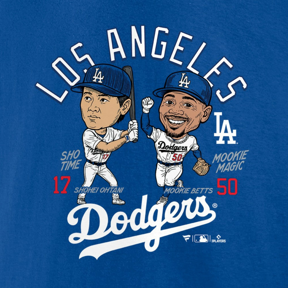 Mookie Betts & Shohei Ohtani Los Angeles Dodgers Player Duo T-Shirt Near Me