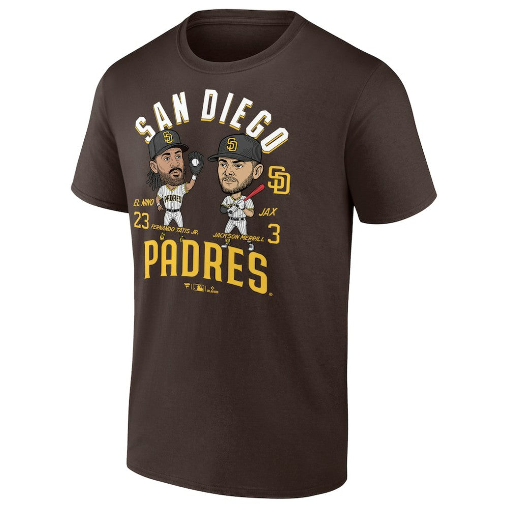 Fernando Tatis Jr. & Jackson Merrill San Diego Padres Player Duo T-Shirt Discount