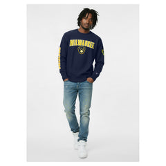 Milwaukee Brewers Champion Reverse Weave Chenille Sweatshirt Discount
